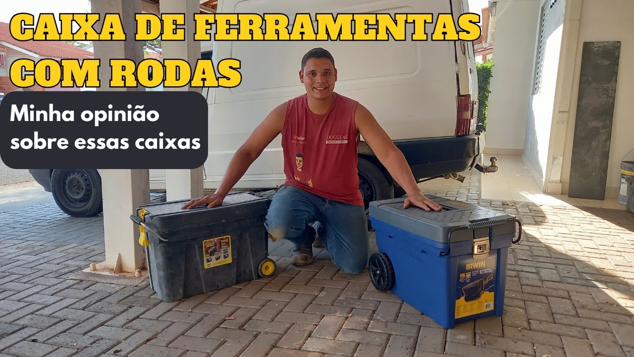 Caixa de Ferramentas com Rodinhas