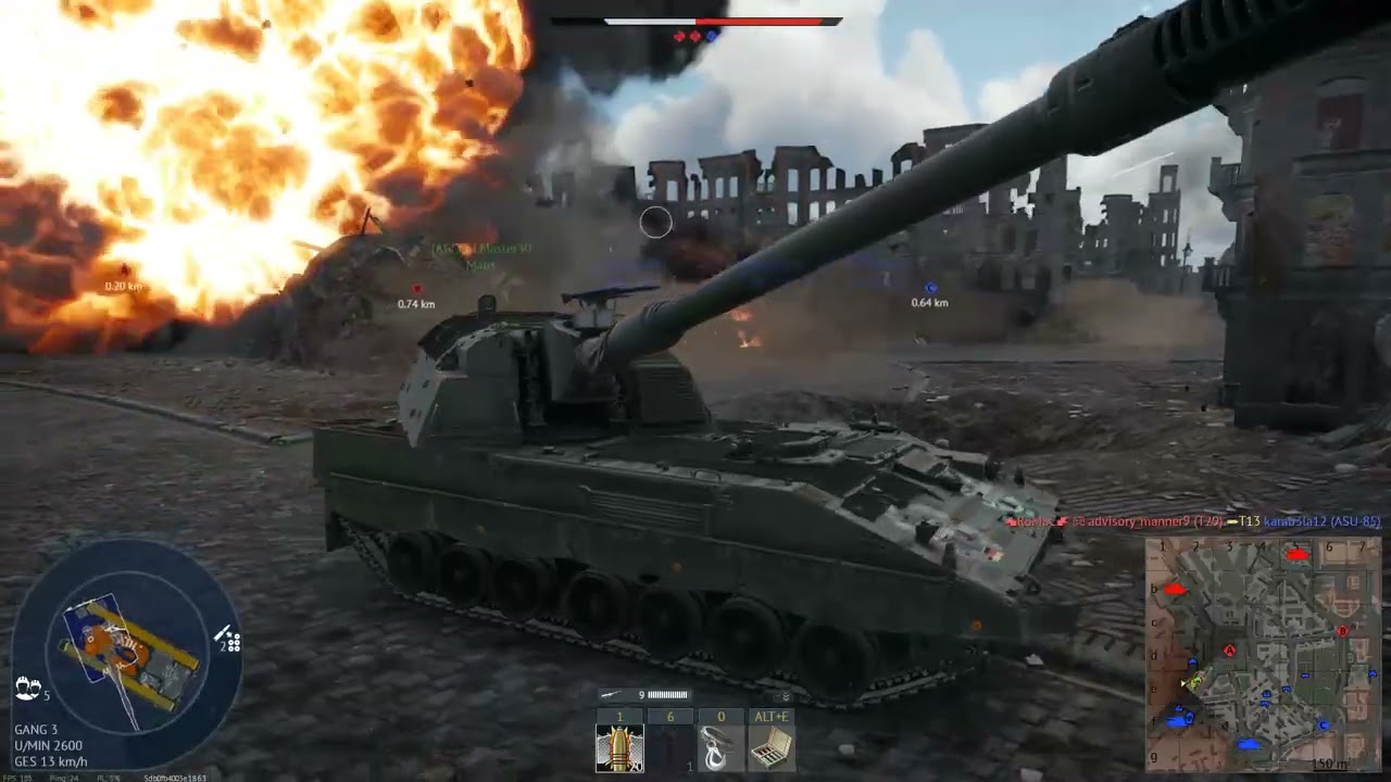 A good ish round whit the PzH 2000 and i like it but it can be better
