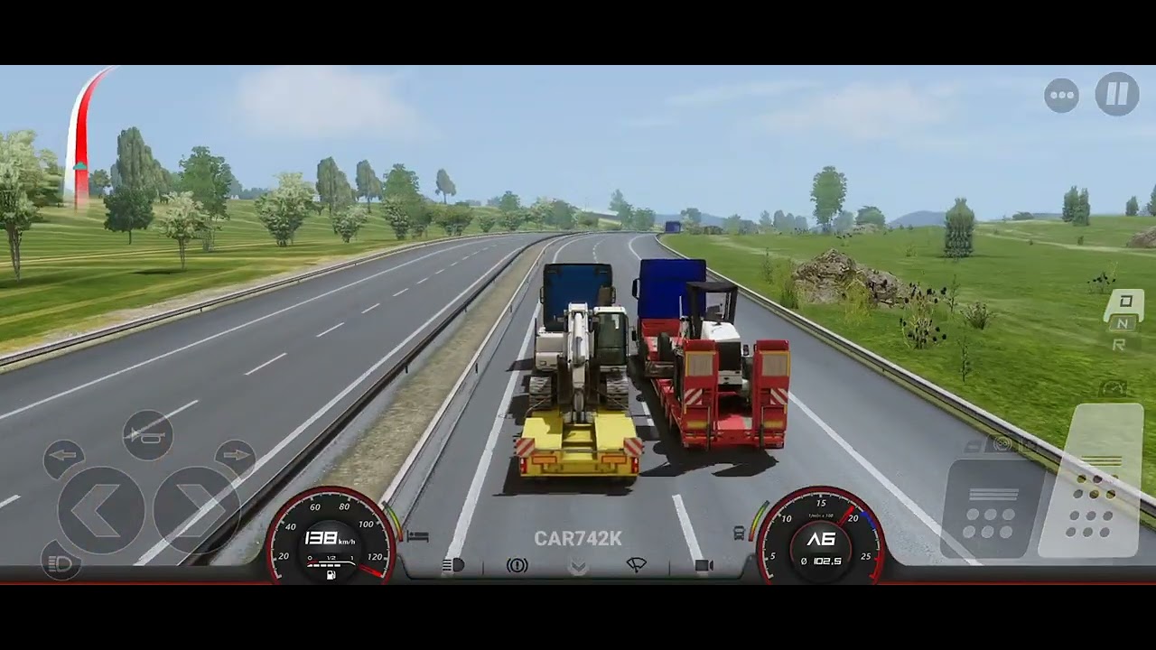 franfurt--nancy (345 km) • Truckers of Europe 3