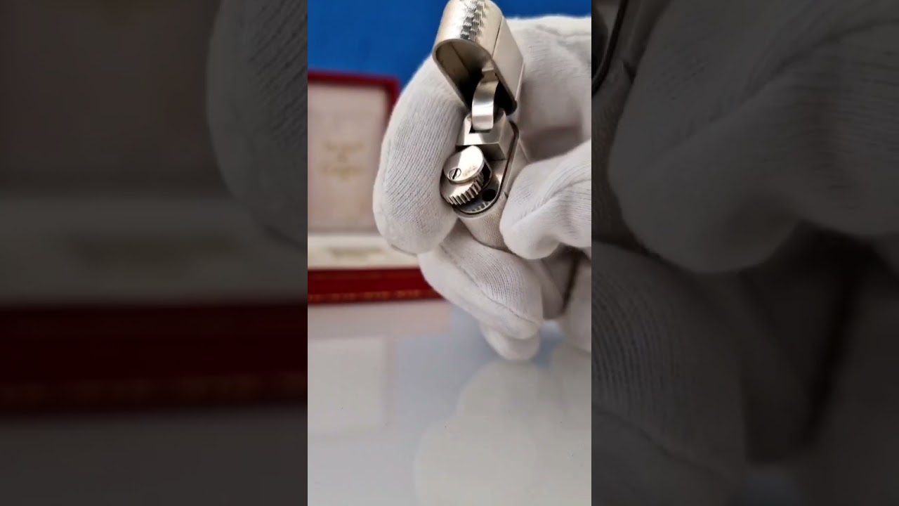 🇫🇷 Unboxing of a Vintage Luxury lighter by Cartier 