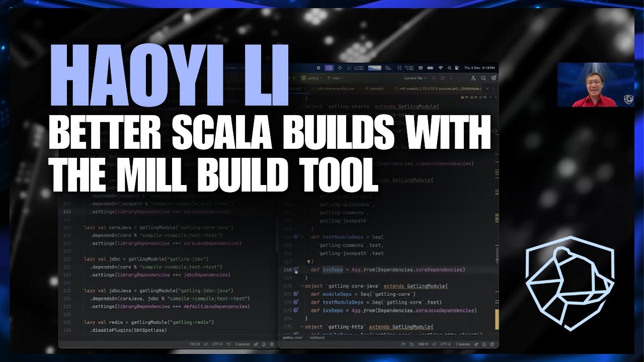 Хаойи Ли — Лучшая сборка Scala с помощью инструмента сборки Mill — Функциональный Scala 2024