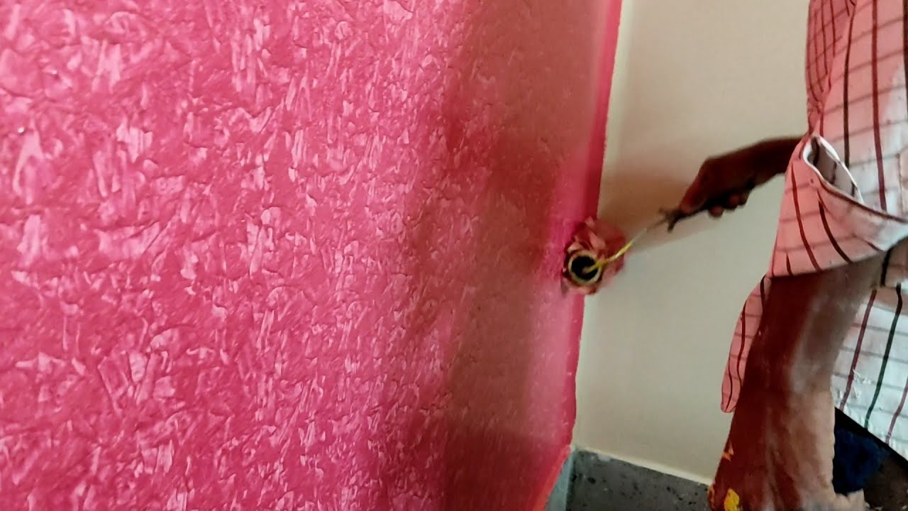 Royale Play Ragging design Interior Wall | Asian paints Company works | Local Vaniyambadi Painters