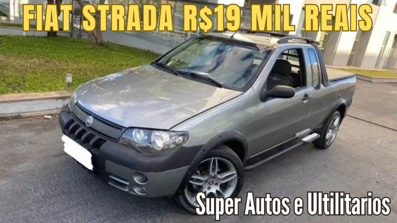 FIAT STRADA À VENDA APARTI DE R$ 15 MIL REAIS [Super Autos e Ultilitarios]