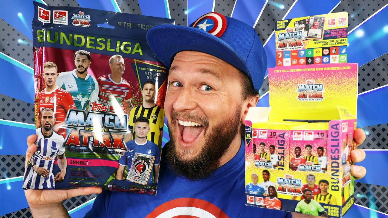 MATCH ATTAX 22/23 MEGA STARTER PACK + DISPLAY UNBOXING @BenMasterful