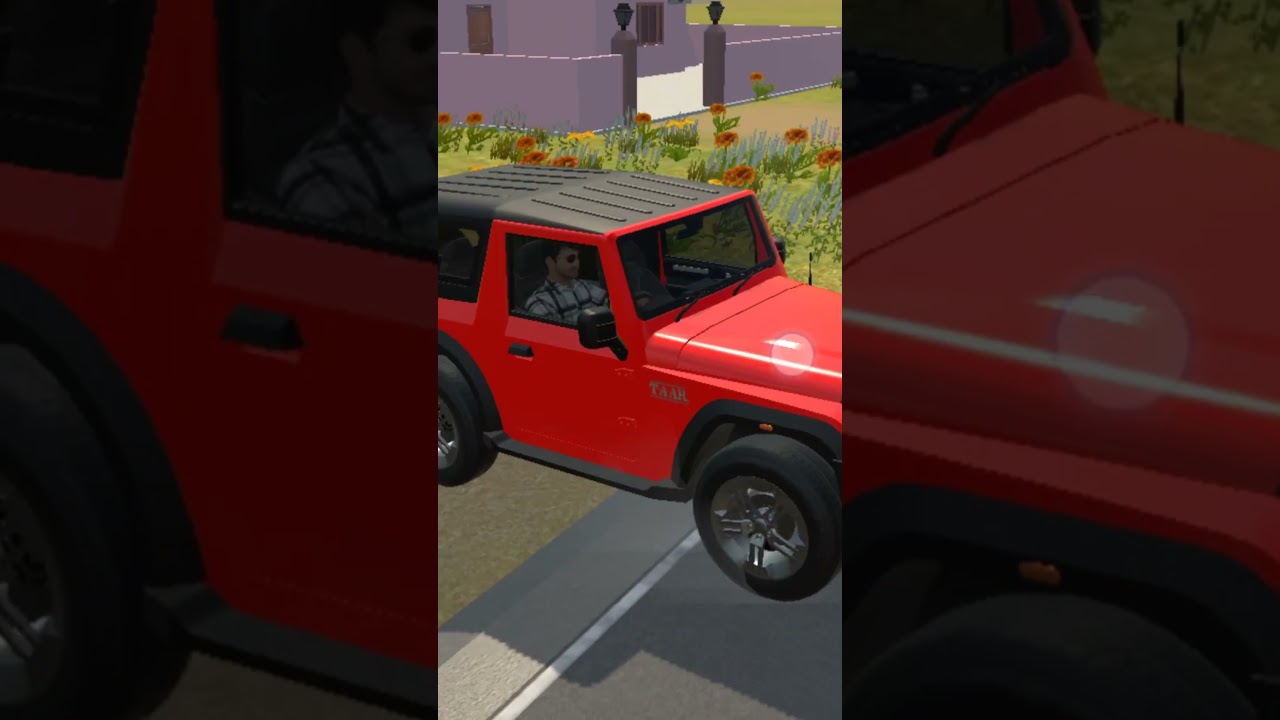 #automobile #indiantractorsimulatorlite #gaming #indiantractor3d #farming #thar #jcb #mahindra