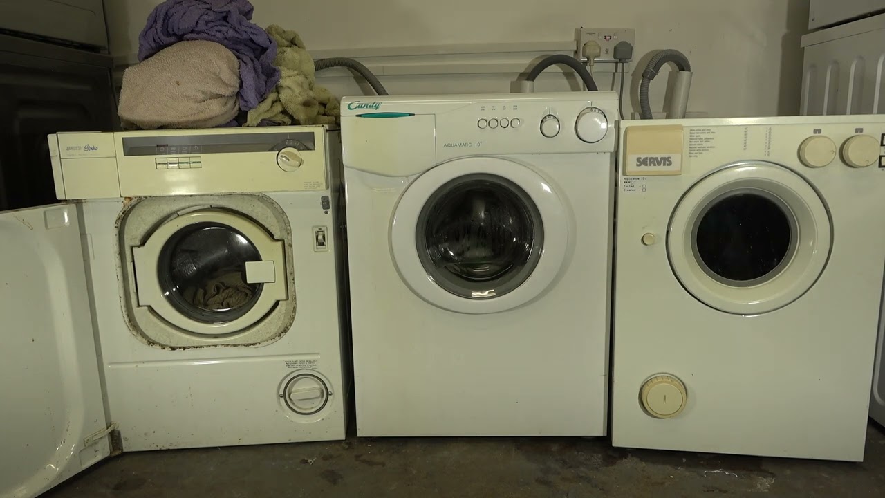 Wash Race - Zanussi FC1000 vs. Candy 10T vs. Servis 368 / Wool wash