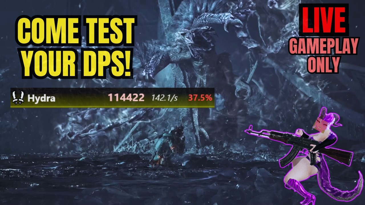 Test your DPS! Open Lobby - Proof of a Hero / AT Arkveld SoS | MH Wilds