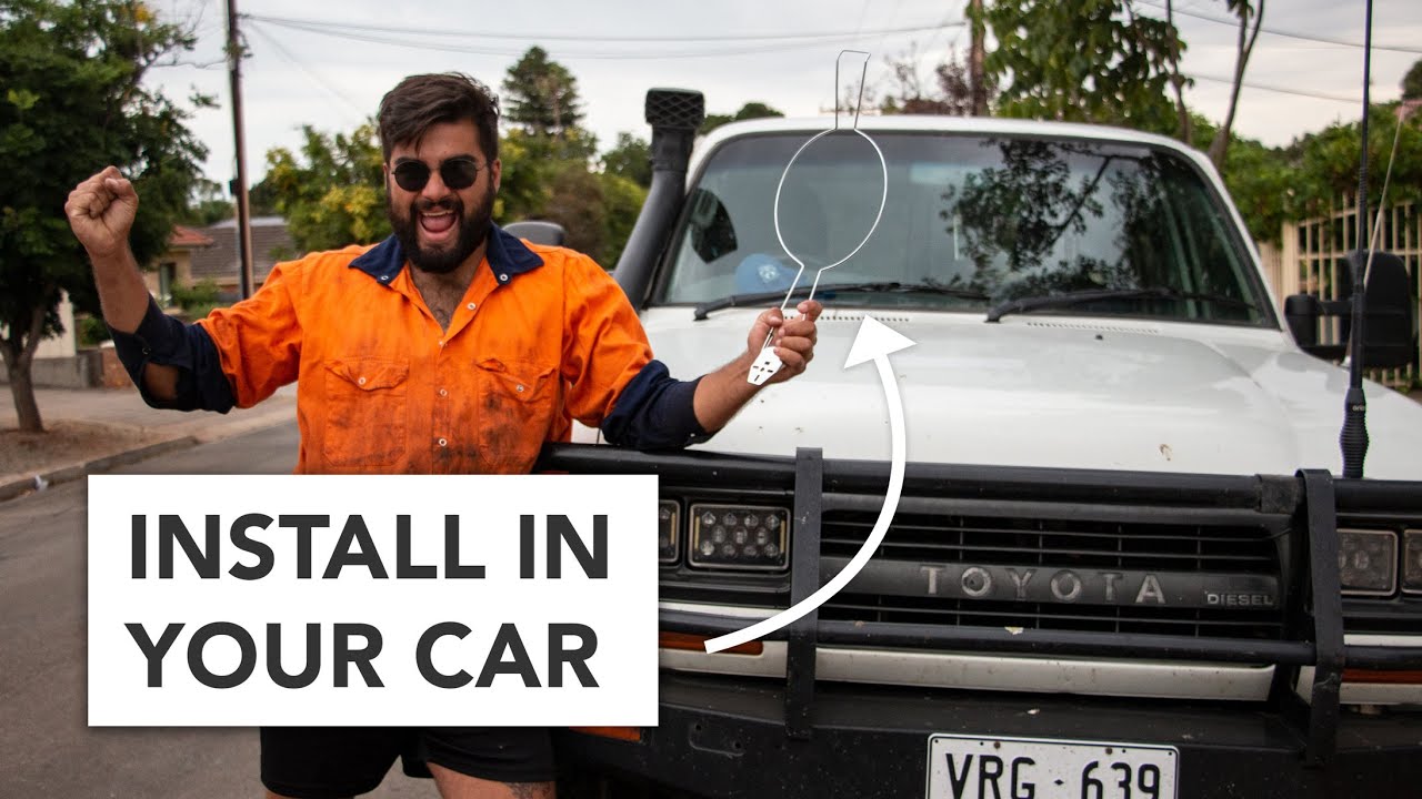How to Install a Car Hat Holder
