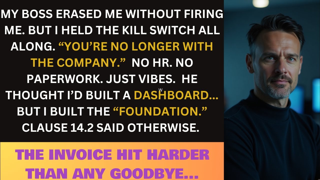 My Boss Fired Me Without Warning—Didn’t Realize I Owned the Entire System