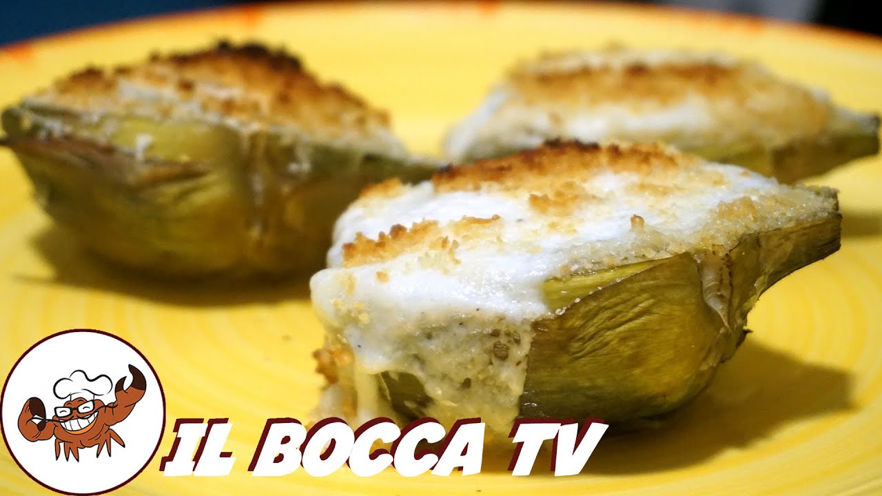 851 - Carciofi al forno con crema di pecorino, non ne basta un camioncino! (contorno facile veloce)