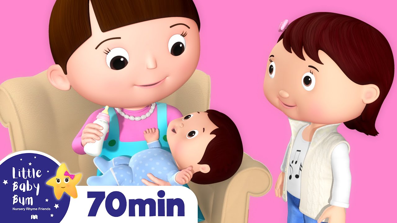 New Baby Brother & Sister | LittleBabyBum - Nursery Rhymes for Babies! ABCs and 123s