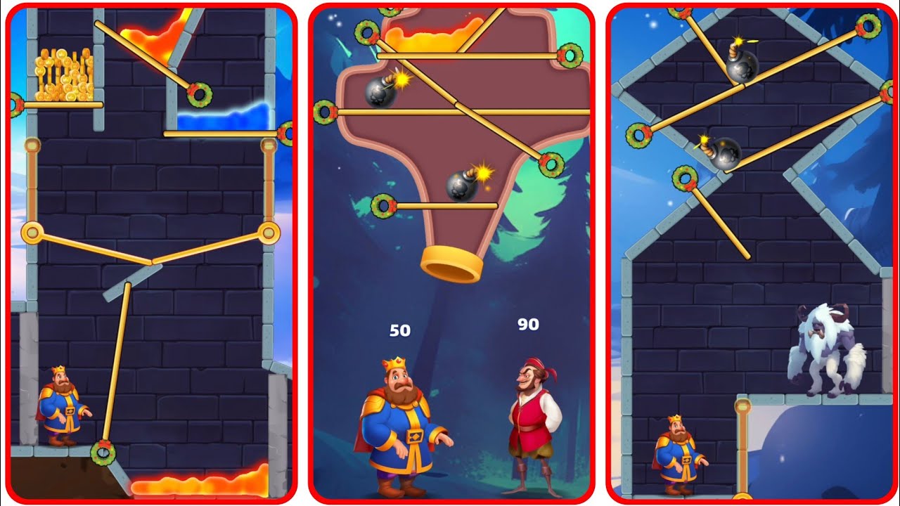 King Pin: Puzzle Quest All Levels 131-140 Game Walkthrough | King Pin Puzzle Game Answers