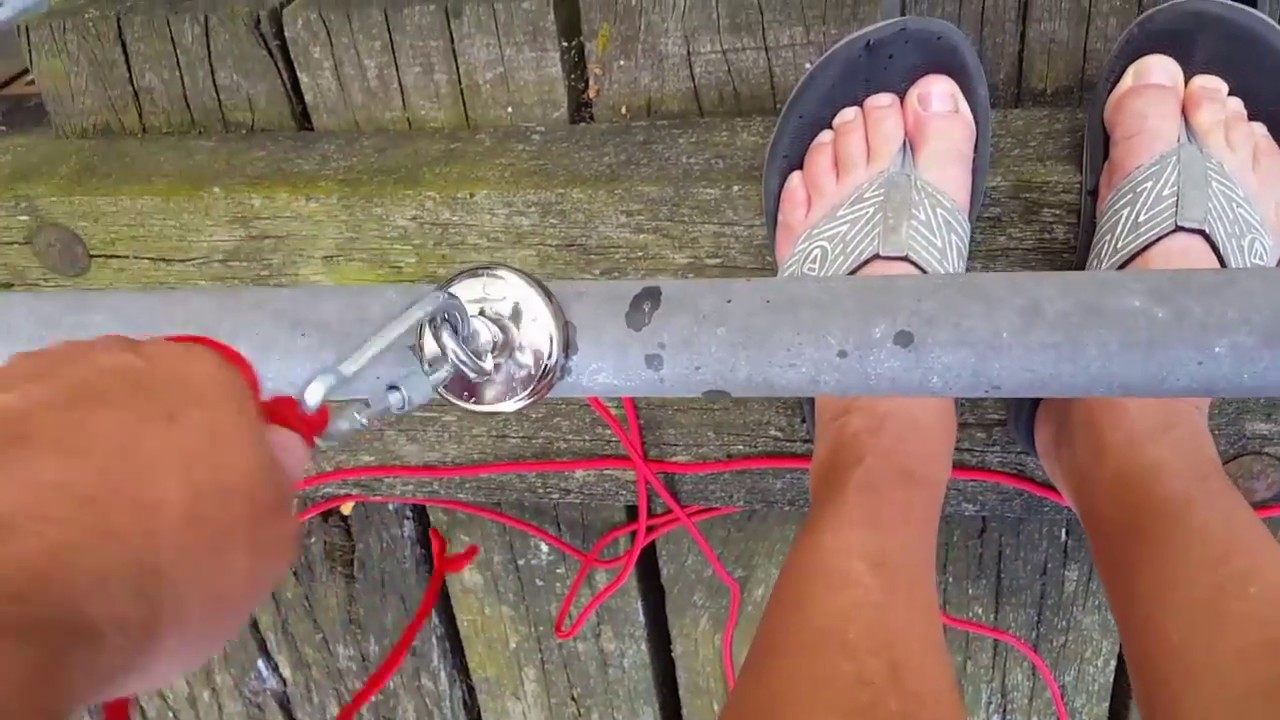 Test 130 kg Magnet | Magnetfischen mit China Magnet