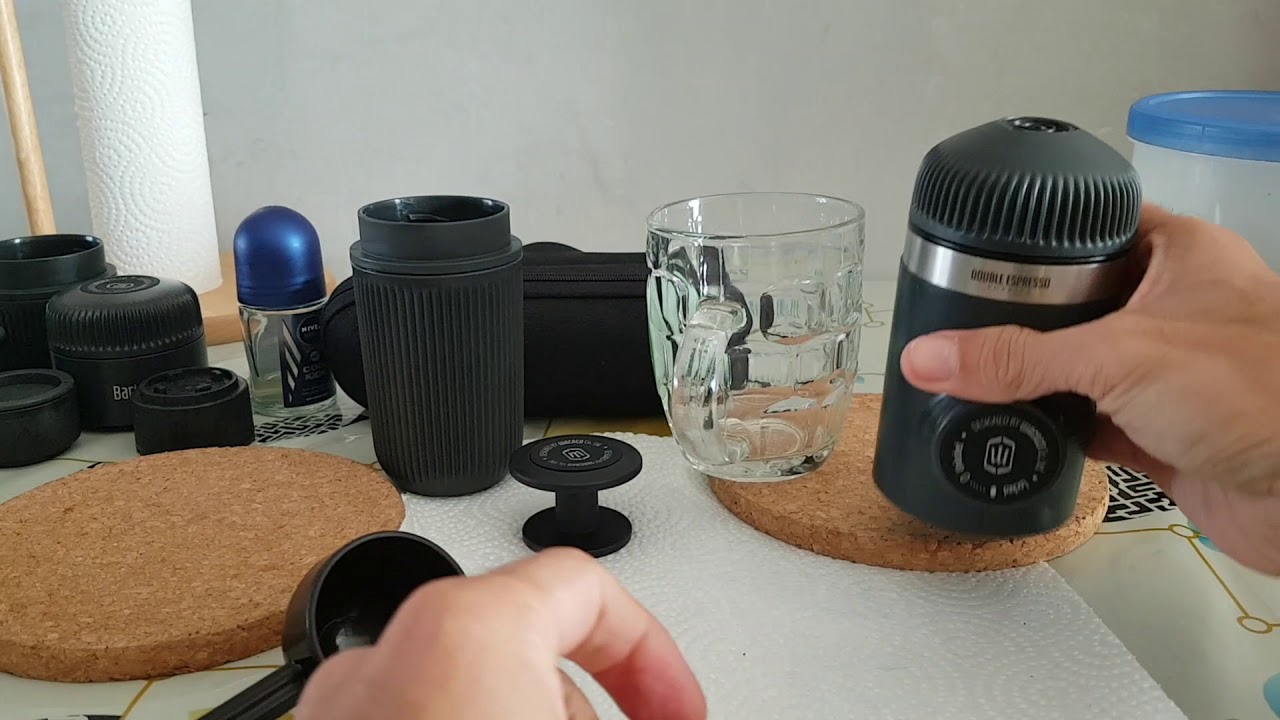Wacaco Nanopresso: demo how to use Barista Kit
