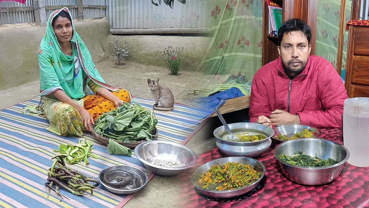 ১৬তম রোজা উপলক্ষে অসাধারন তরকারি রান্না সাথে রাতের খাবার । Village Food । Fish Curry Recipe ।