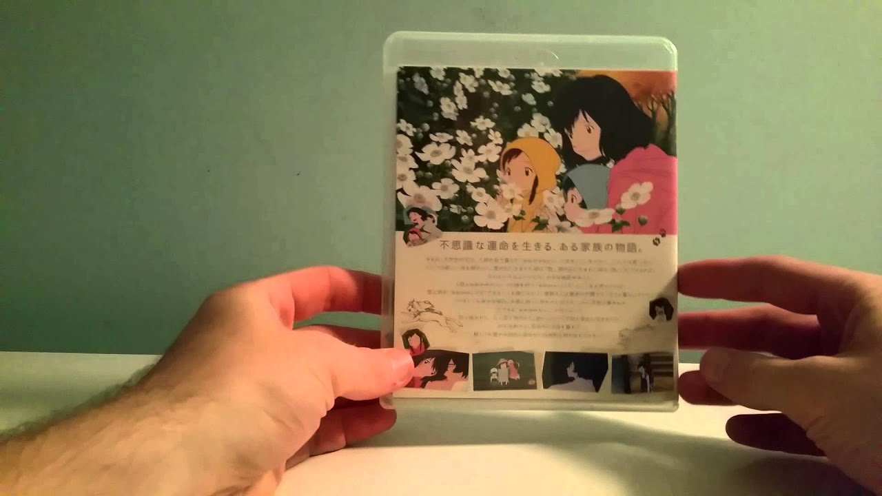 Anime Unboxing: Wolf Children Blu-ray Japanese Import No English Subtitles :'(