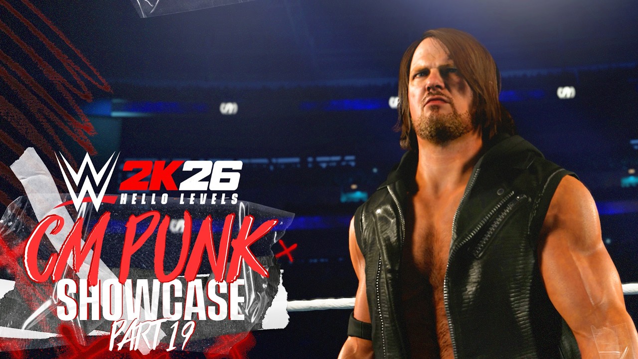 Демонстрация игрового процесса WWE 2K26, часть 19 — CM Punk против AJ Styles — Что если... Часть 4