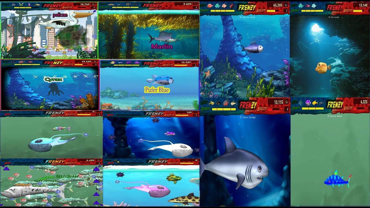 Feeding Frenzy 2 mod Orca Killer full fish