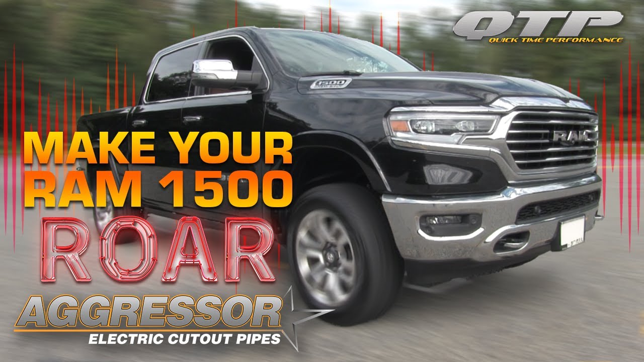 QTP 2019+ Ram Aggressor Cutout Pipe