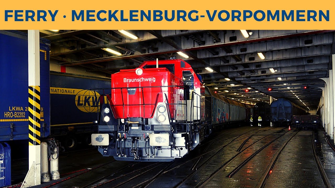 Ferry MECKLENBURG-VORPOMMERN, Rostock, Press, loco 