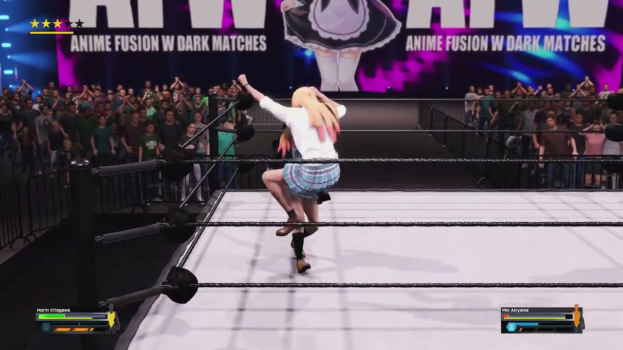Marin Kitagawa VS Mio Akiyama 1 | WWE 2K25 | ANIME | My Dress Up Darling VS K-ON!