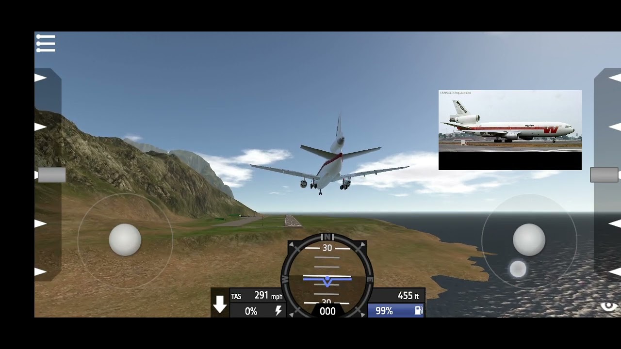 Western Airlines Flight 2605 - Crash Animation