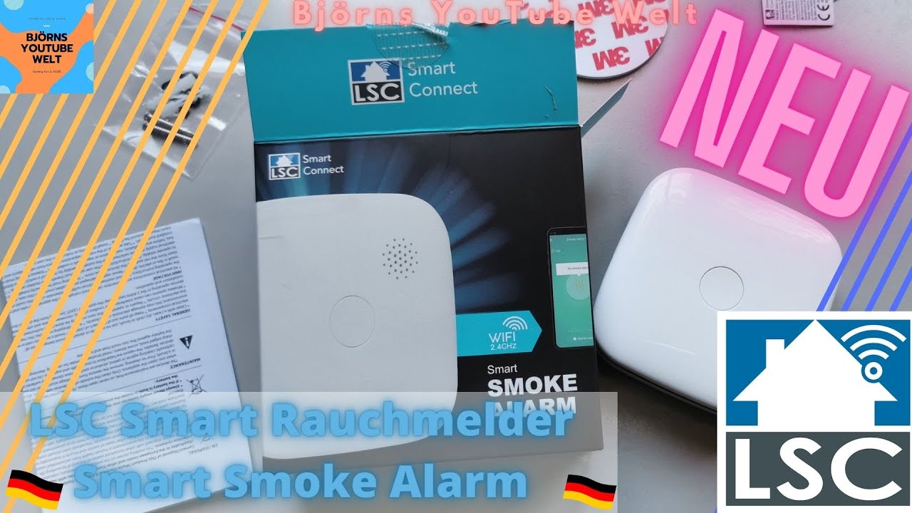LSC Smart Connect Smarter Rauchmelder Smart Smoke Alarm