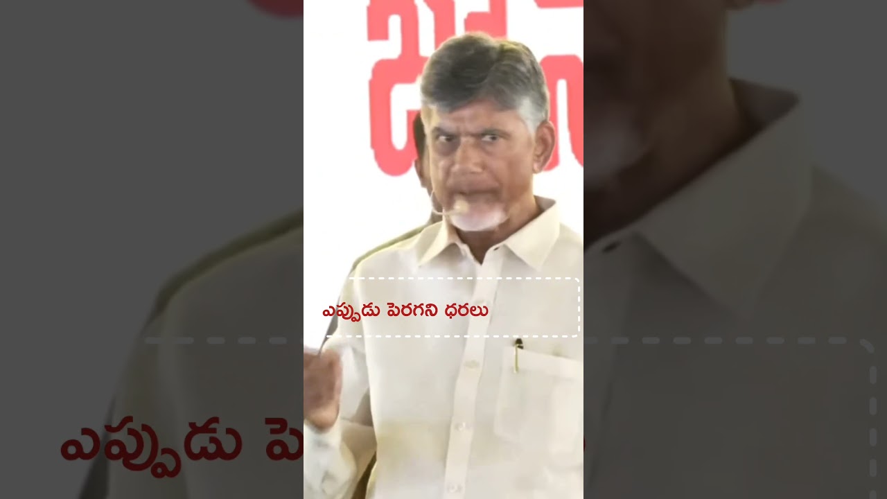 Chandrababu Fire Jagan Government | Chandrababu Speech