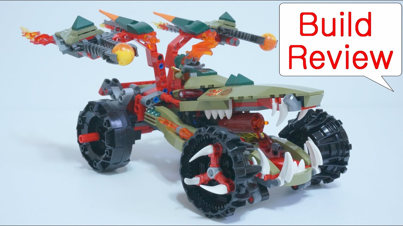 Lego chima 70135 Cragger's Fire Striker - Build (레고 키마 크래거의 파이어스트라이커 장난감)