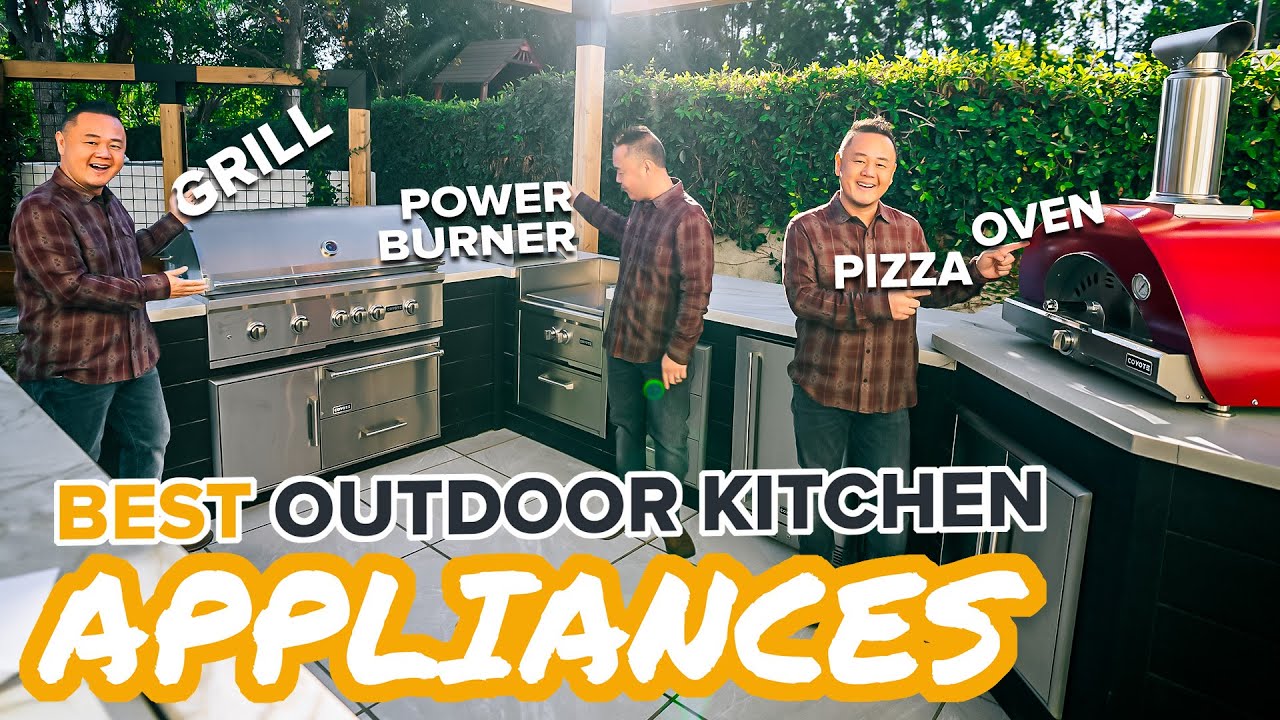 Choosing the BEST Outdoor Kitchen Appliances | Chef Jet Tila Tells All