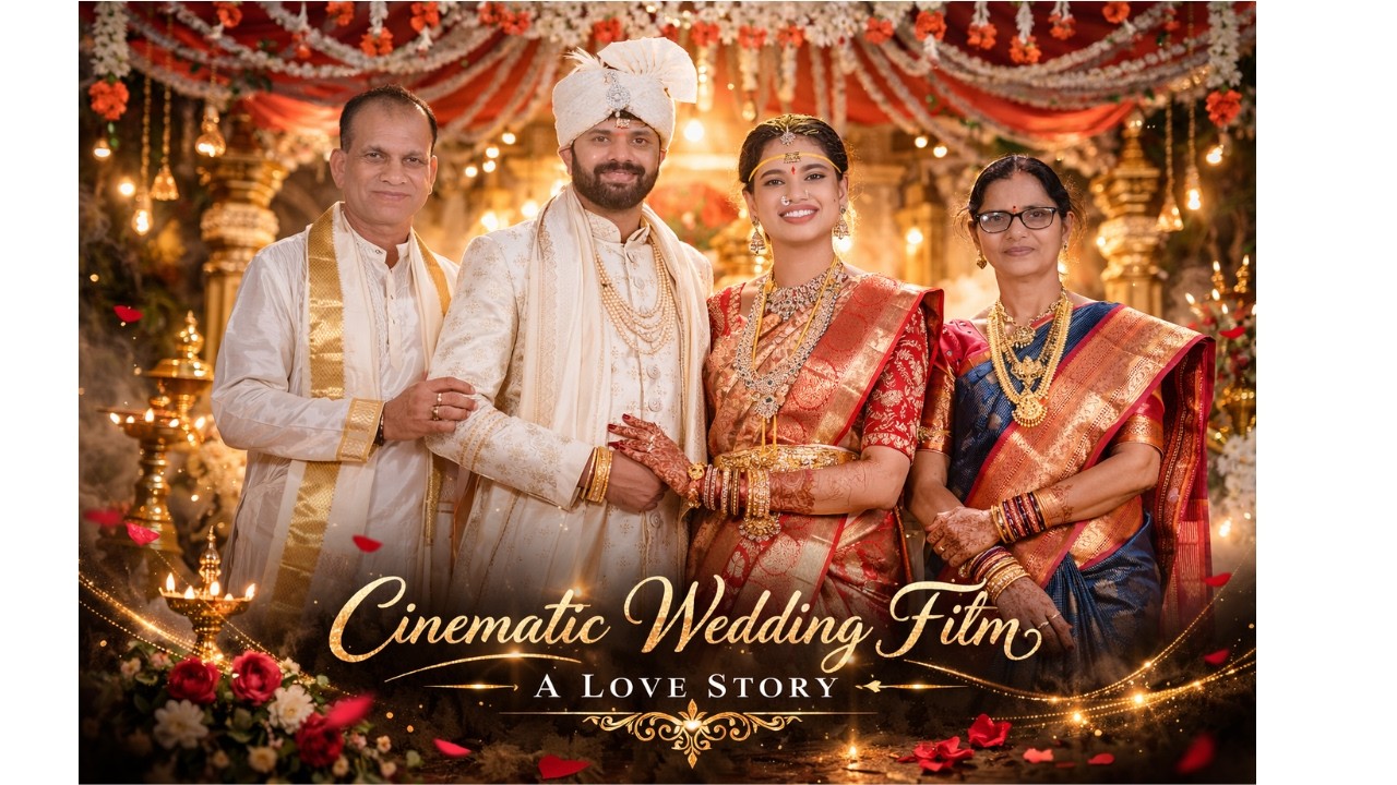 Vedavyas + Prashanthi Wedding Teaser | Best Cinematic Wedding Video | Team PhotoAnna - 7779973337
