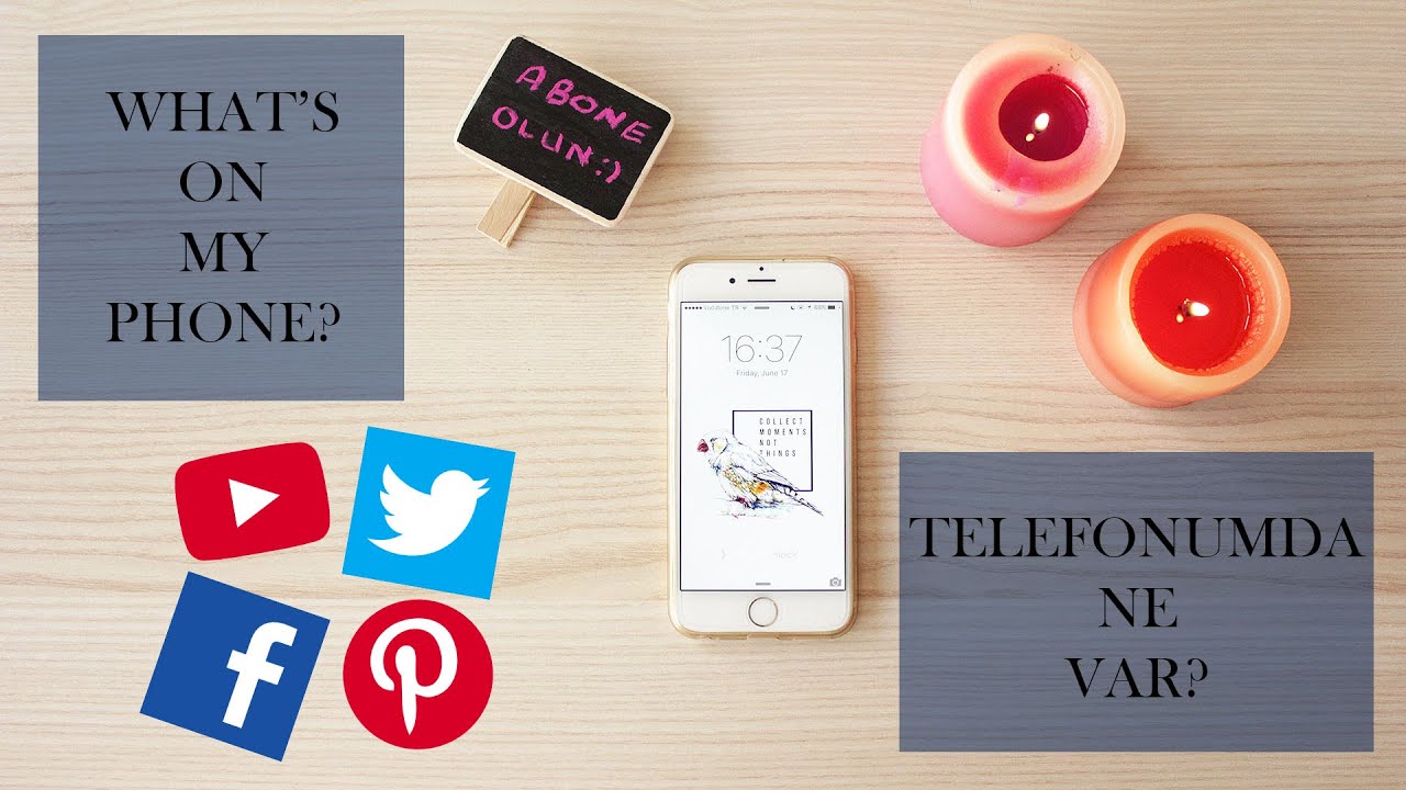 Telefonumda Ne Var? | What's On My Phone?