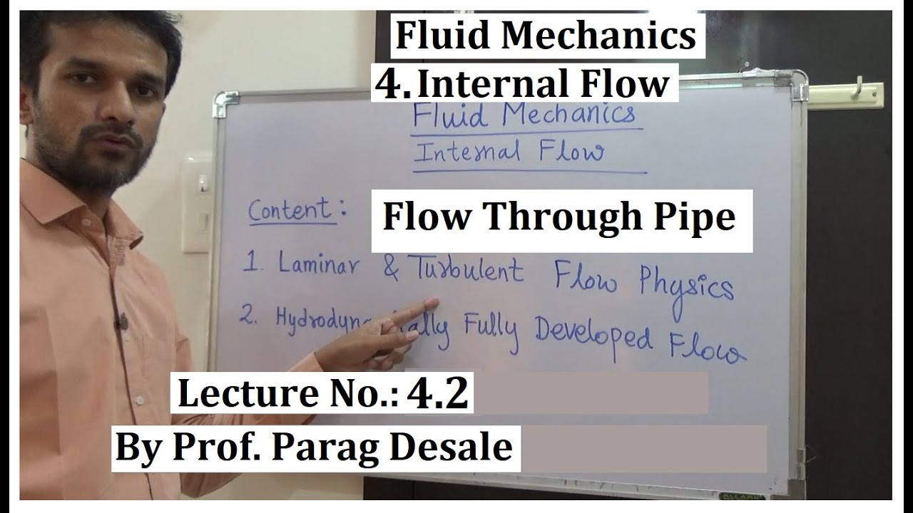 FM Lecture 4.2 Laminar Flow through Pipes by Prof Parag Desale (Unit 4 Internal Flow)