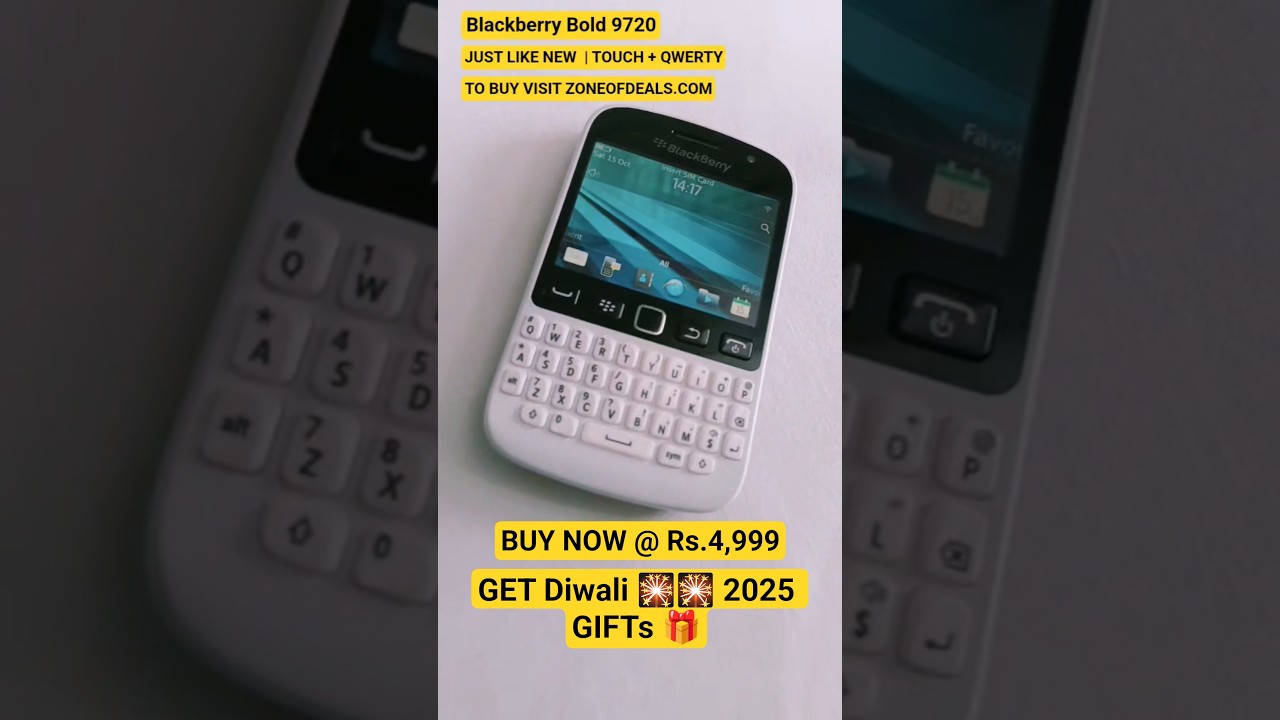 BUY Blackberry 9720 White | 4999 | Zoneofdeals.com | 