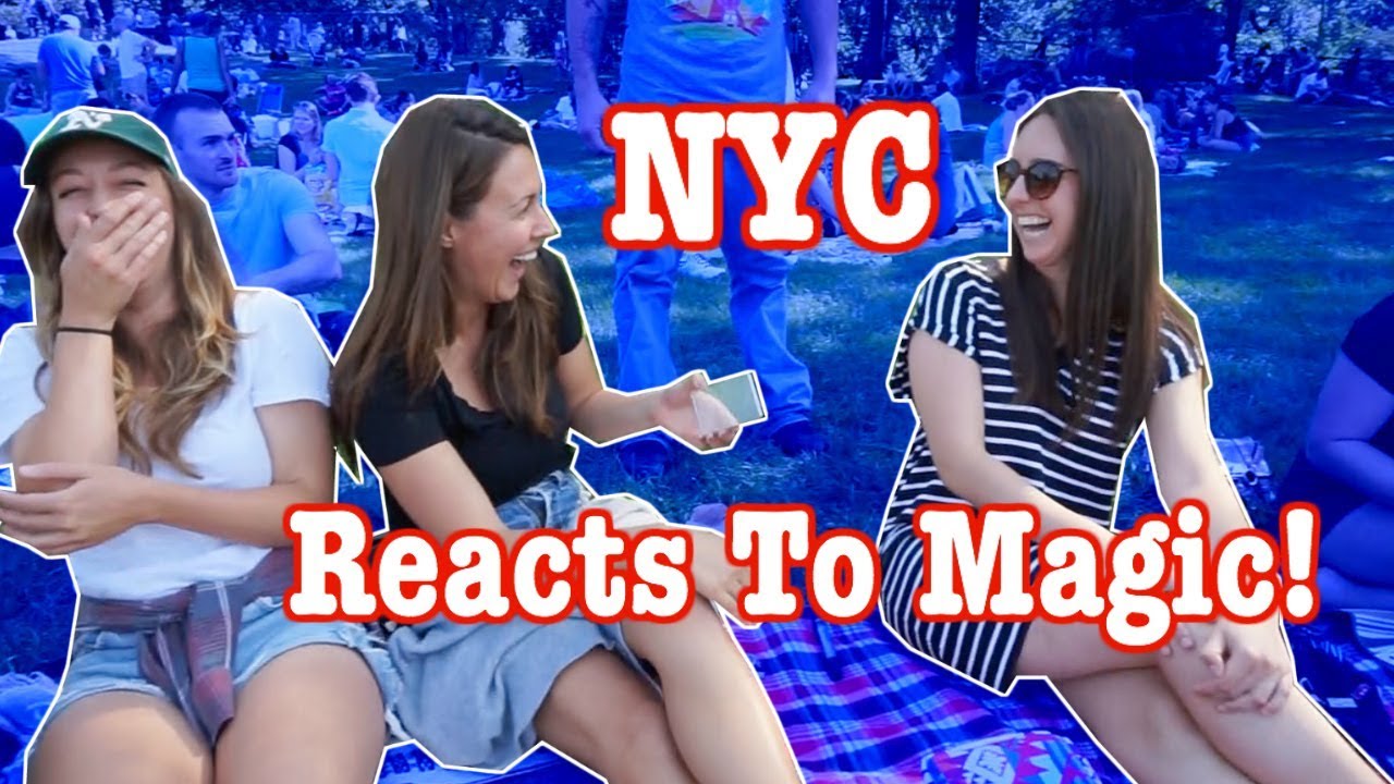 НЬЮ-ЙОРК РЕАКЦИРУЕТ НА ВОЛШЕБСТВО! | #RealReactions