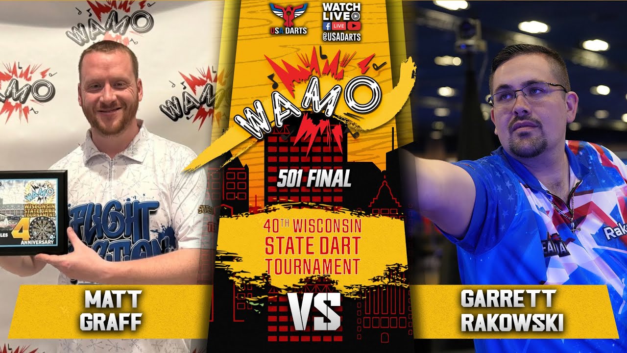 Matt Graff vs Garrett Rakowski | 501 Singles Final | WAMO 2025