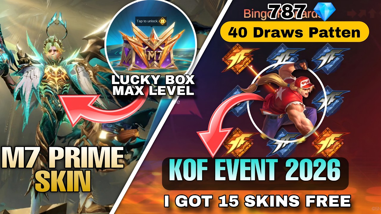 KOF BINGO EVENT 40 Draws Pattern 😁✅ #mobilelegends