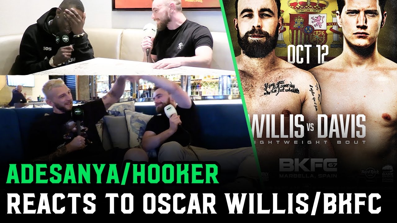 Dan Hooker to corner Oscar Willis in BKFC; Adesanya reacts: 