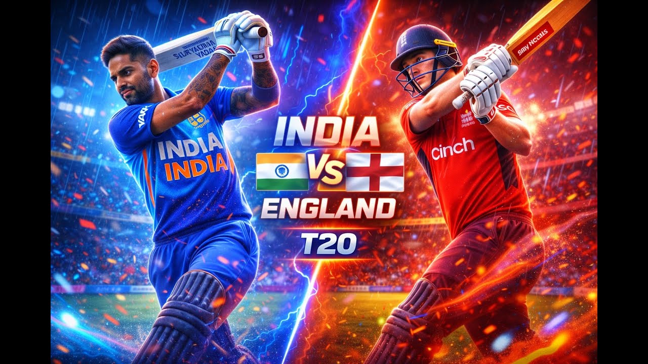 🔴🌟India vs England: The Epic Showdown! 🔴🌟