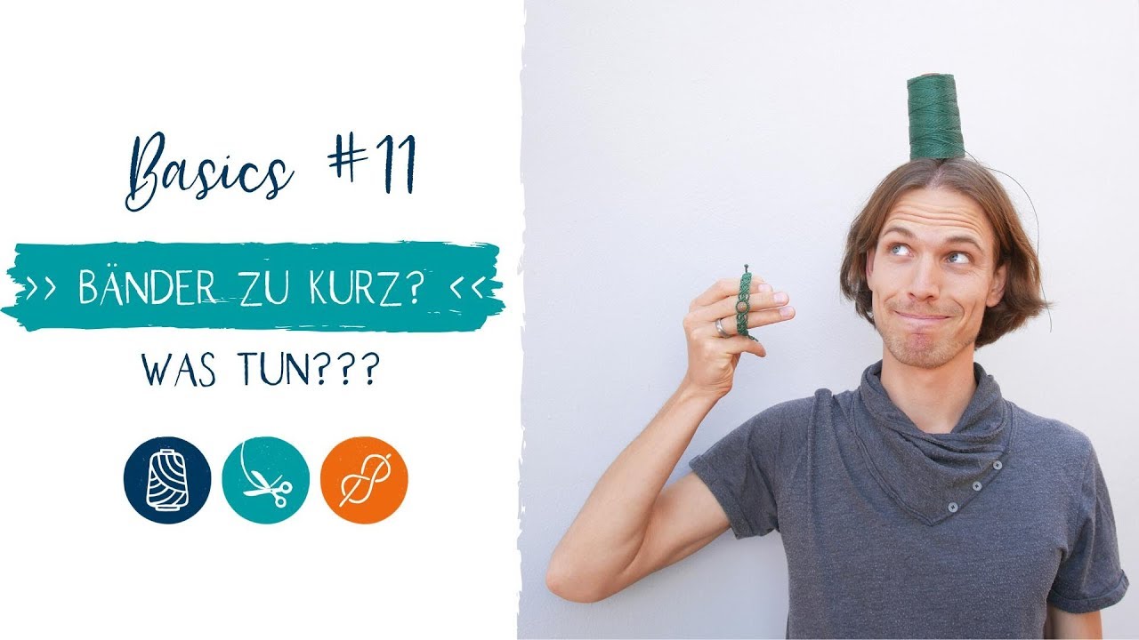 😱 Bänder zu kurz ✂️🧵