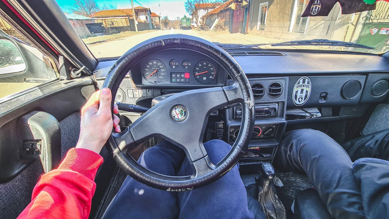 Alfa Romeo 33 ( 1.4 Boxer 90HP ) POV Drive Sunny Day