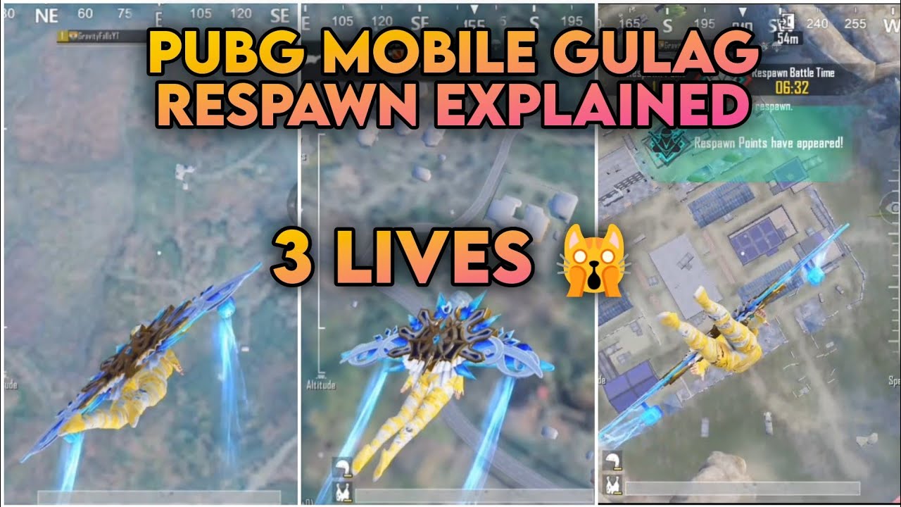 PUBGM New Feature - Gulag Respawn Explained: 3 Lives 🙀 | PUBG MOBILE 3.0 Update 🔥