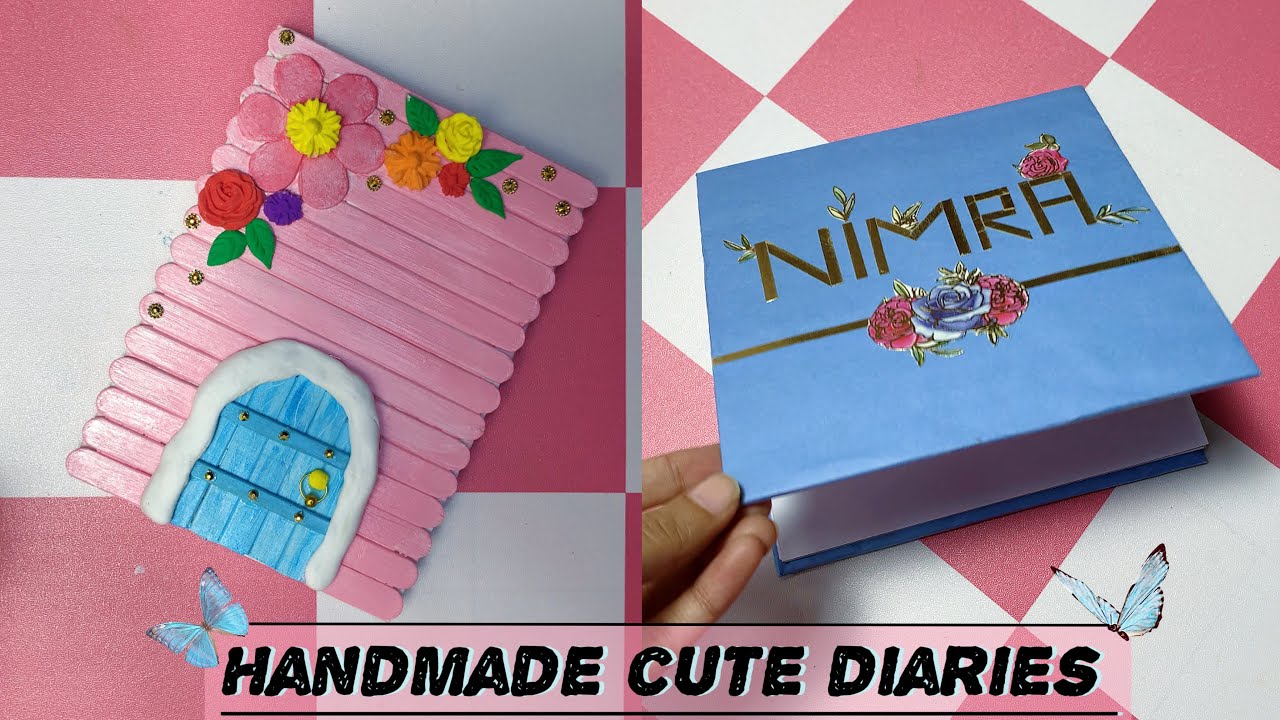 DIY Decoration || How to make Diary || Cute Stationary || Cardboard crafts || DIY Paper Craft 
