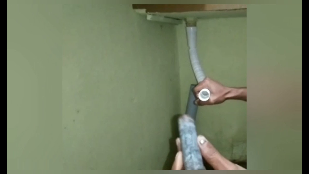 #rat #cutting? #kitchen #and #hand wash# #shink pipe# electrician and plumber hack