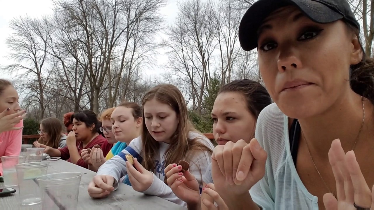 American Girls trying New Zealand chocolate bars and treats