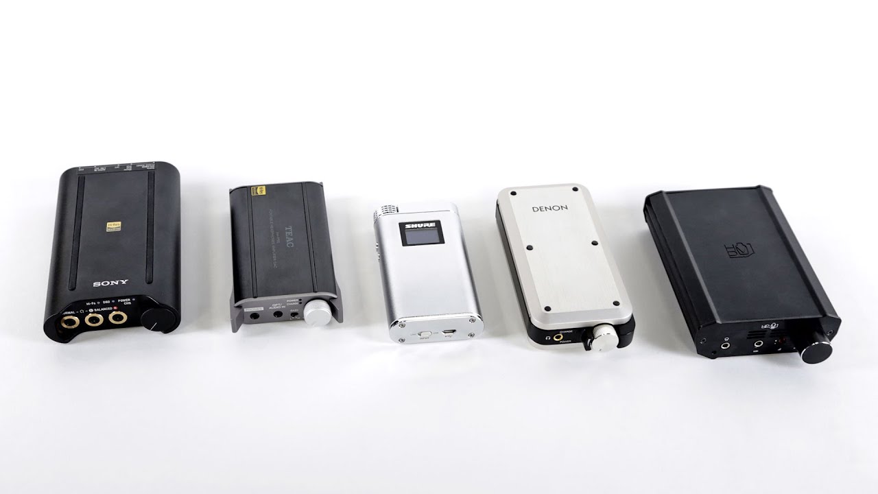 Portable Listening Amplifiers and DACs: First Look