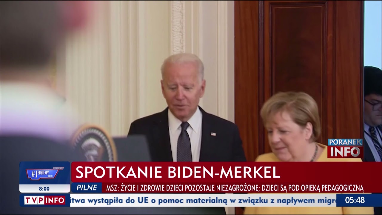Biden po spotkaniu z Merkel: R&oacute;żnimy się ws. Nord Stream 2, ale będziemy wsp&oacute;łpracować