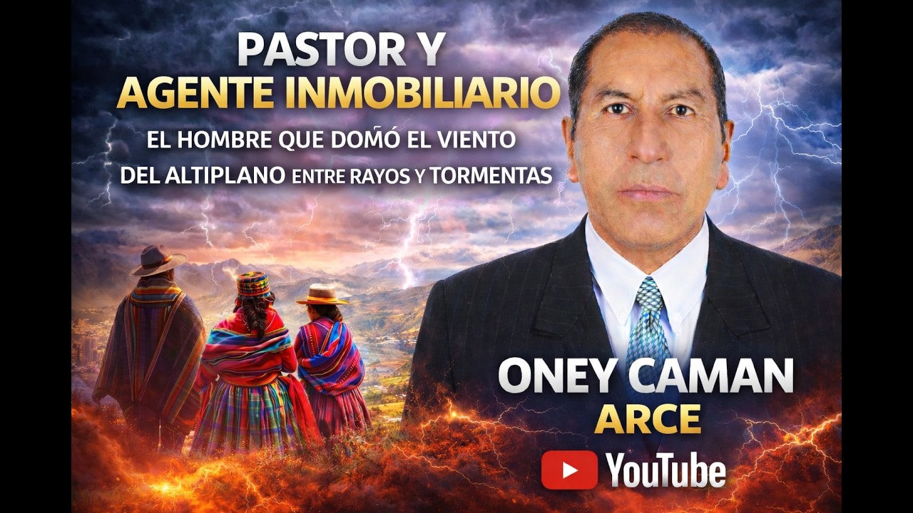 El hombre que domo el viento del altiplano ONEY CAMAN ARCE Agente Inmobiliario y Pastor