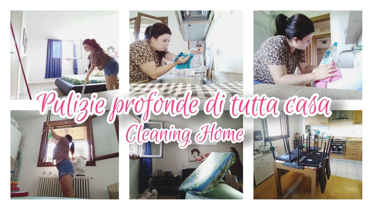 Pulizie PROFONDE di tutta Casa• Pulizie di mattina•Vita Da Mamma Fai tutto con Me•Cleaning Home