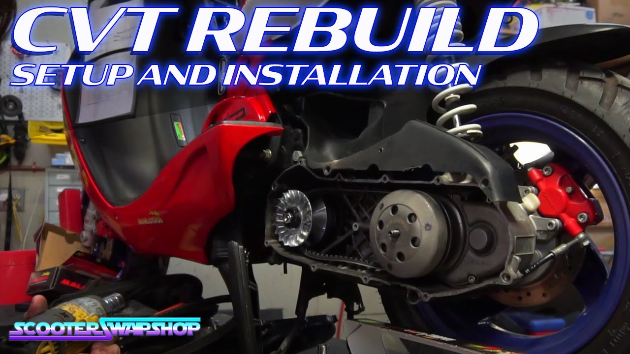 CVT Installation and setup. | Malaguti f15